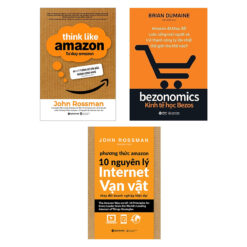 Combo Tư Duy Amazon + Phương Thức Amazon - 10 Nguyên Lý Internet Vạn Vật + Kinh Tế Học Bezos