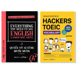 Combo Sách : Everything You Need To Ace English Language Arts - Quyển Vở Ai Cũng Muốn Mượn + HACKERS TOEIC VOCABULARY
