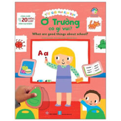 Sách Thế Giới Nhỏ Bận Rộn - Ở Trường Có Gì Vui? - What Are Good Things About School? - NHÀ SÁCH VĨNH THỤY 0906.708.105