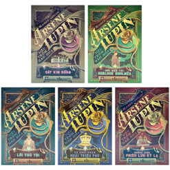 Sách Bộ Arsène Lupin - Siêu Trộm Hào Hoa (Bộ 5 Cuốn) - NHÀ SÁCH VĨNH THỤY - 0906.708.105