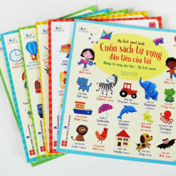 BỘ 6 CUỐN SÁCH TỪ VỰNG ĐẦU TIÊN CỦA TÔI GIÚP BÉ PHÁT TRIỂN KHẢ NĂNG NGÔN NGỮ - NHÀ SÁCH VĨNH THỤY - 0906.708.105