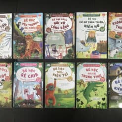 BỘ 10 CUỐN TRUYỆN TRANH SONG NGỮ VIỆT ANH CHO BÉ - CÙNG HỌC CƯ XỬ TỐT - NHÀ SÁCH VĨNH THỤY - 0906.708.105