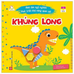 Sách Hình Dán Ngộ Nghĩnh - Phát Triển Khả Năng Quan Sát - Khủng Long - NHÀ SÁCH VĨNH THỤY - 0906.708.105