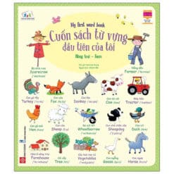 Cuốn sách từ vựng đầu tiên của tôi - My first word book- Nông trại - Farm - NHÀ SÁCH VĨNH THỤY - 0906.708.105