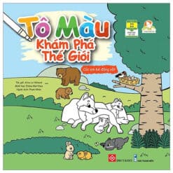 Sách - Tô Màu Khám Phá Thế Giới - Các Em Bé Động Vật - NHÀ SÁCH VĨNH THỤY - 0906.708.105