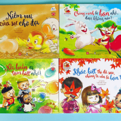 BỘ SÁCH SONG NGỮ BỒI DƯỠNG TÂM LÝ, TRÍ TUỆ CHO TRẺ - GIÚP CON DỄ DÀNG KIỂM SOÁT CẢM XÚC - NHÀ SÁCH VĨNH THỤY - 0906.708.105