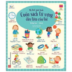 Cuốn sách từ vựng đầu tiên của tôi - My first word book- Trường học - School - NHÀ SÁCH VĨNH THỤY - 0906.708.105